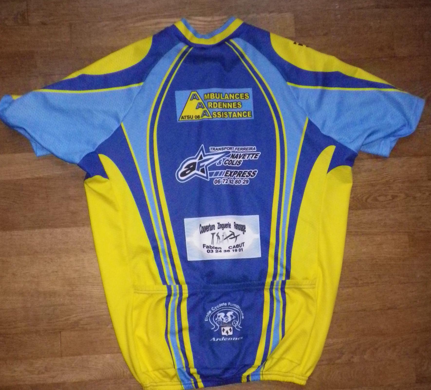 Maillot Dos 2012